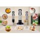 14. ELDOM MULTIFUNCTIONAL BLENDER BL250 VEXI 800W BLACK-SILVER METAL CHOPPING TIP, CONTAINER WITH CHOPPER KNIFE