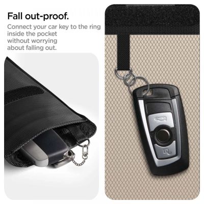 9. Anti-theft Spigen Pouch Keyless RFID Signal Blocker - black