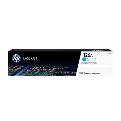 36. HP 126A original cyan LaserJet toner cartridge