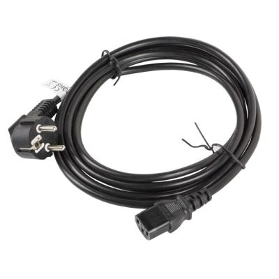 2. LANBERG POWER CABLE VDE CEE 7/7 -> C13 3M