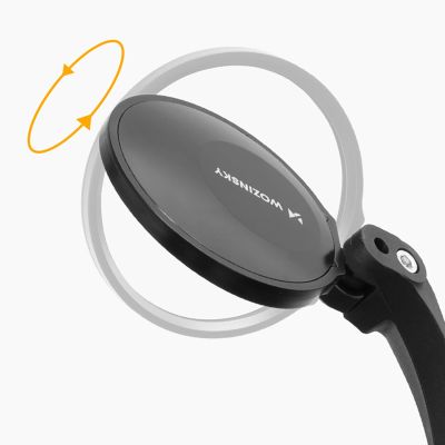 5. Wozinsky WLR-01I Rearview Left Bicycle Mirror - Black