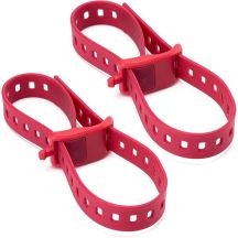 Qunature fastening straps 2 pcs 46cm pink