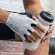 3. Rockbros TLS004 ROAD TO SKY Short Shock Absorbing Cycling Gloves L - White