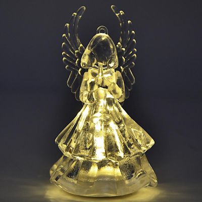4. DECORATIVE ANGEL ACRYLIC 9CM LED 3 PCS