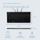8. R-Go Tools Ergonomic R-Go Split Break v2 Keyboard with Break Software, QWERTY_US, Wired, Black
