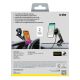 7. SBS TESUPMAGEXTWIR15W Telescopic Smartphone Holder with Wireless Charger, MagSafe Compatible, for Windshield and Dashboard - Black