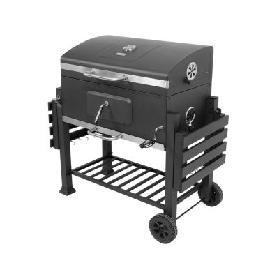 5. XXL charcoal grill, cast iron grate, 78x42.5cm
