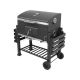 5. XXL charcoal grill, cast iron grate, 78x42.5cm