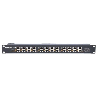 3. Extralink Gigabit PoE Injector 12 Ports 12x 1000Mb/s RJ45, Rack Mount