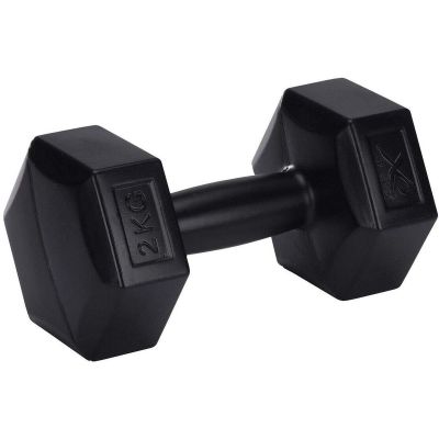 12. XQMAX COMPOSITE DUMBBELL SET 2x2KG