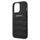 6. AMG AMHCP13XGSEBK iPhone 13 Pro Max 6,7" czarny/black hardcase Leather Debossed Lines