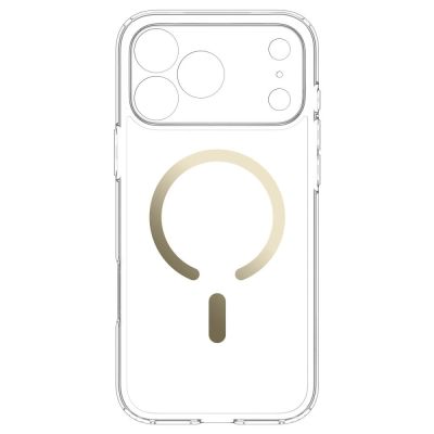 5. Spigen Ultra Hybrid MagSafe Case for iPhone 18 Pro Max / 17 Pro Max - Transparent Gold