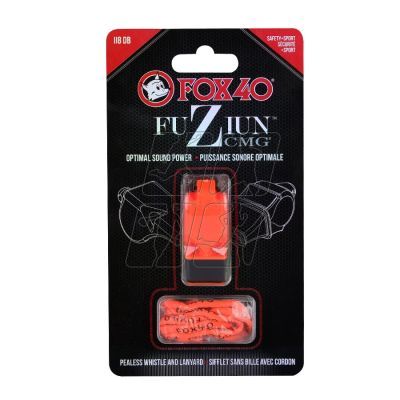 3. Whistle Fox 40 Fuziun CMG orange