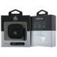 3. Mercedes MEA4CSLBK AirPods 4 cover black/black Leather Metal Logo
