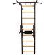34. GYMNASTIC LADDER WITH A HAND BAR AND A HANDRAIL FOR EXERCISES BENCHK 722B