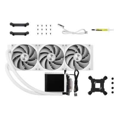 5. TRYX PANORAMA 360 AiO water cooling with 3D AMOLED display - 360mm, white