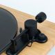 4. The House Of Marley EM-JT010-SB Turntable with Rotating Platter, Belt Drive, Black, Wood