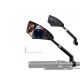 2. Rockbros left bicycle mirror 26210005001 black