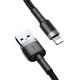 5. Baseus Cafule USB-A / Lightning 1.5A QC 3.0 cable 2 m - black