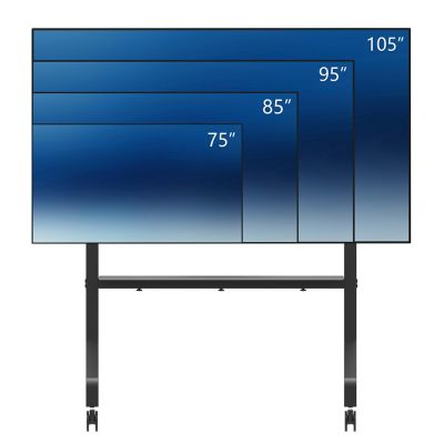 3. Neomounts FL50-575BL1 Multimedia Stand Black Multimedia Card/Media Cart