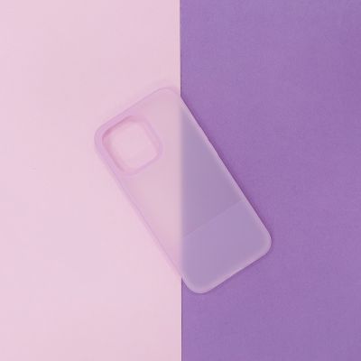9. Kingxbar Plain Series case cover for iPhone 13 Pro Max silicone cover pink