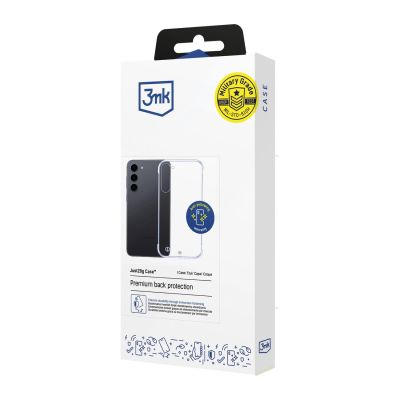 15. 3mk Just20g Clear Case for Samsung Galaxy S23+ - transparent