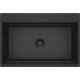 Single-bowl magnetic granite sink