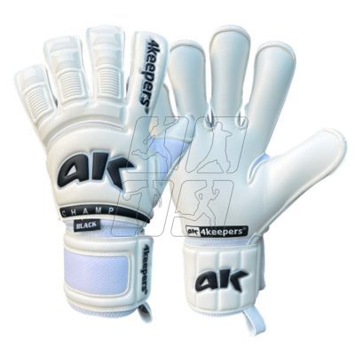 4. 4keepers Champ Black VI RF2G M S906417 goalkeeper gloves