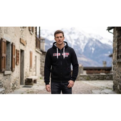 6. Men’s Sweatshirt Geographical Norway GORMA MEN 100 EO +BS (WT1880H/GN-BLACK)