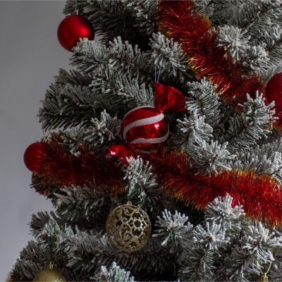 5. MICA Glass Candy Cane Christmas Ornament