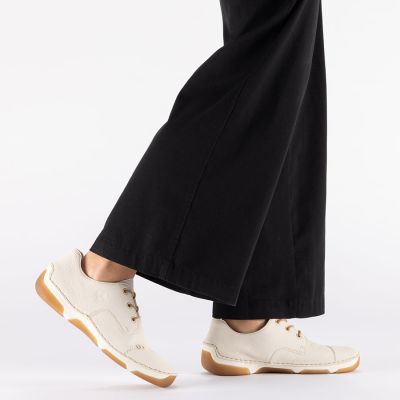 5. Rieker 55920-80 comfortable white women's shoes