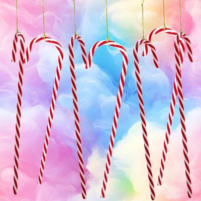7. CHRISTMAS DECORATION CANDY CANE 30CM MICA