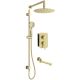Concealed shower set with mixing box
