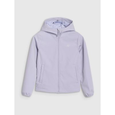 6. Girls' windproof softshell jacket NeoDry 5000 4FJWSS25TSOFF305-27S