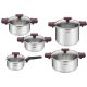4. TEFAL Cook & Clip pot set 10 pieces G723SA74