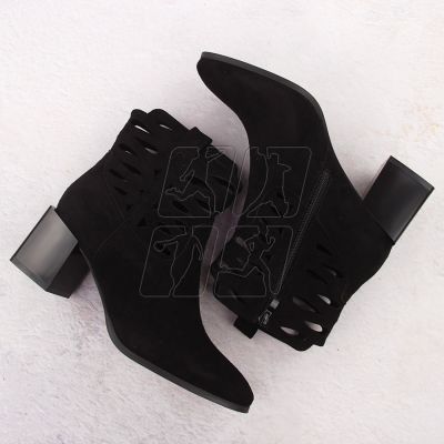 4. Ankle boots on the block heel M.Daszyński W SAN48