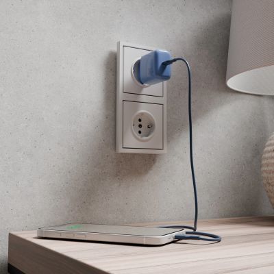 7. Puro Pro Lite 30W USB-C Wall Charger - Blue