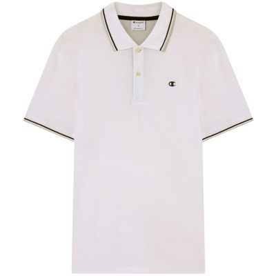 2. Champion men's polo shirt white 220897 WW006