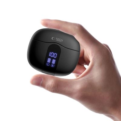 4. Tech-Protect UltraBoost TWS Core G2 Headphones - Black