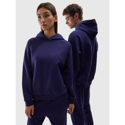Unisex open-front hooded sweatshirt 4F 4FWAW24TSWSU1314-30S
