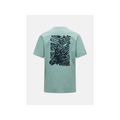 2. PEAK PERFORMANCE M Original Graphic Tee, green