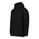 4. CMP men's long winter sports jacket with hood, black (34K0157/U901)