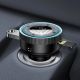 15. Baseus Enjoy FM transmitter car charger LED 2x USB / 3.5mm jack wireless MP3 player Bluetooth 5.0 3.4A black (CCLH-01)