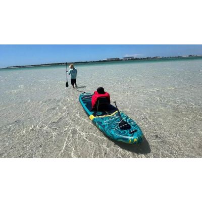 3. SUP SKATINGER board Prana Lava Green 350x89x15 cm
