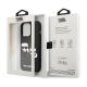 8. Karl Lagerfeld KLHCP13L3DRKCK iPhone 13 Pro / 13 6.1" black/black hardcase Karl&Choupette Ikonik 3D