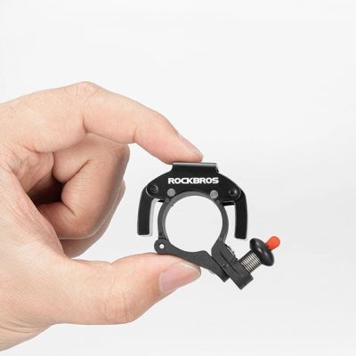 3. Rockbros 34210006001 C-Shape Bicycle Bell - Black 