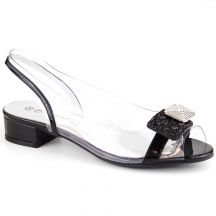 Transparent Potocki W WOL228A black sandals