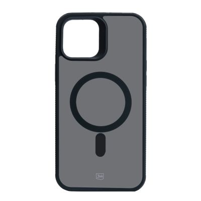 20. 3mk Smoke MagCase for Apple iPhone 12 Pro Max - Black