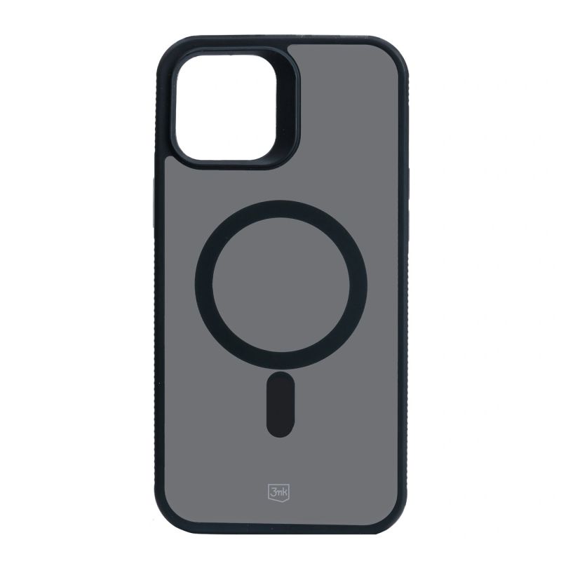 20. 3mk Smoke MagCase for Apple iPhone 12 Pro Max - Black