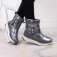 9. Metallic insulated snow boots Big Star W INT1785A